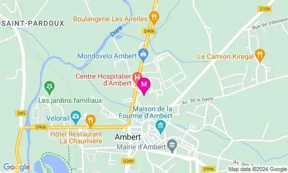 Localisation Dr Philippe Roseau