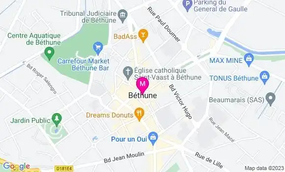 Localisation Dr Maxime Genety