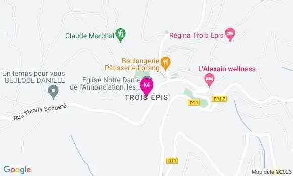 Localisation Dr Tiffany Mercey