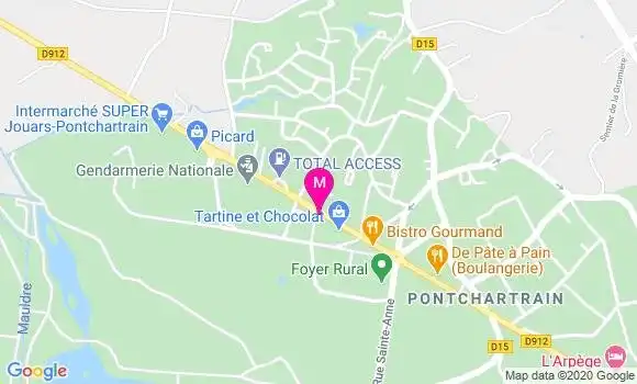 Localisation Dr Olivier Rimbeau
