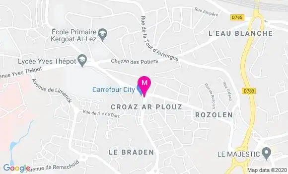 Localisation Dr Jean Luc Postec