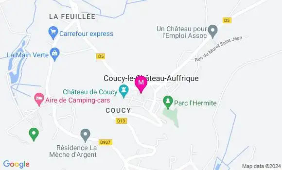 Localisation Dr Hubert Fraignac