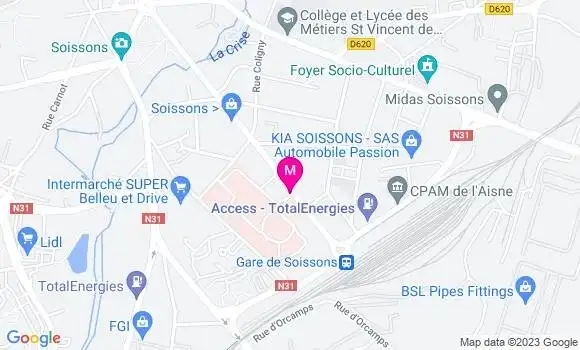 Localisation Dr Moussa Lebid