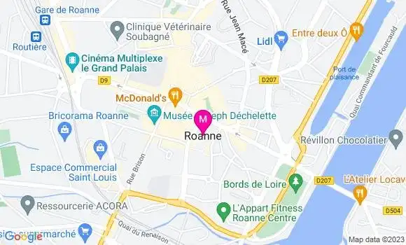 Localisation Dr Chloé Duverger