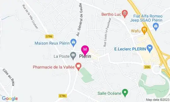 Localisation Dr Anne Laure Mallet