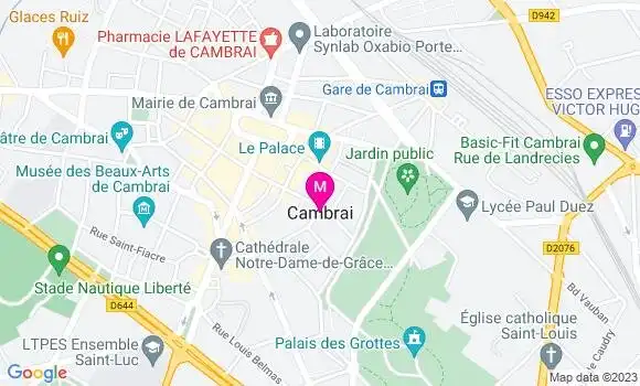 Localisation Dr Justine Sobczak