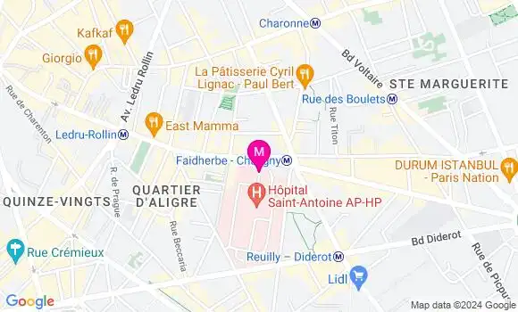 Localisation Dr Charlotte Billard