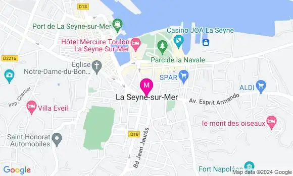 Localisation Dr Claire Mardon