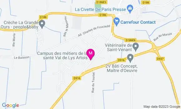 Localisation Dr Morgane Gelly