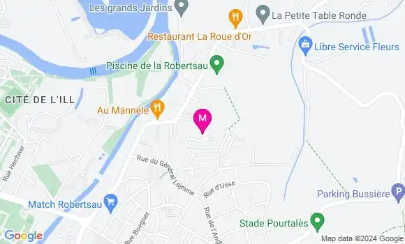 Localisation Dr Caroline Tryleski