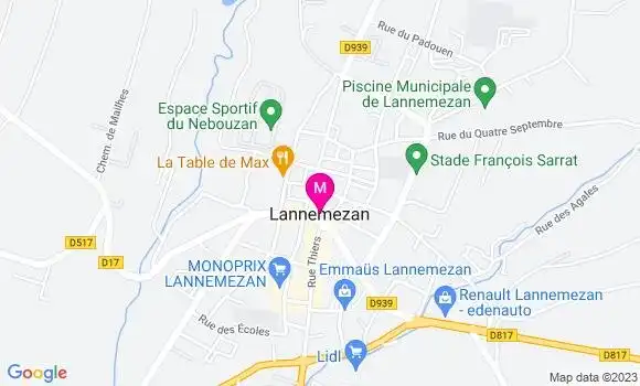 Localisation Dr Benjamin Logan
