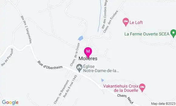 Localisation Dr Francoise Darnaudet