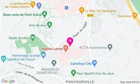 Localisation Dr Clement Gauche