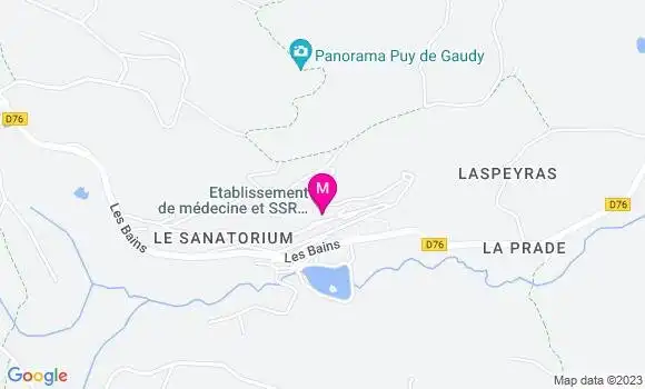 Localisation Dr Thomas Cassanet
