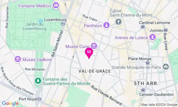 Localisation Dr Marine Rafik