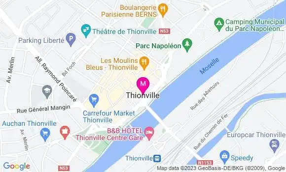 Localisation Dr Aurelie Roger
