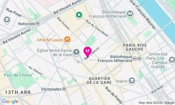 Localisation Dr Julie Decatoire