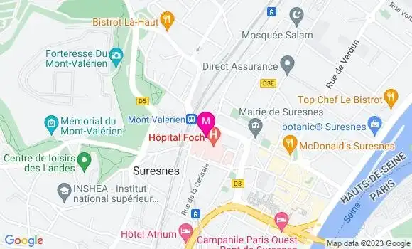 Localisation Dr Anthony Scemama