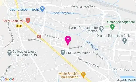 Localisation Dr Jean Louis Mallet