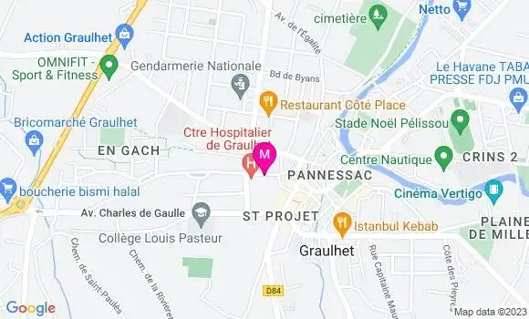 Localisation Dr Lucille Delagnes