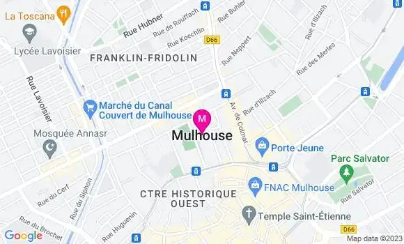 Localisation Dr Céline Bouillon