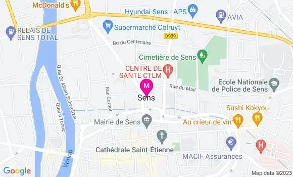 Localisation Dr Charles Tarakji