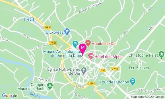 Localisation Dr Jean Philippe Manchart