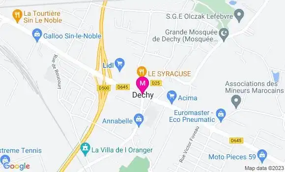 Localisation Dr Ayoub El Mourabit