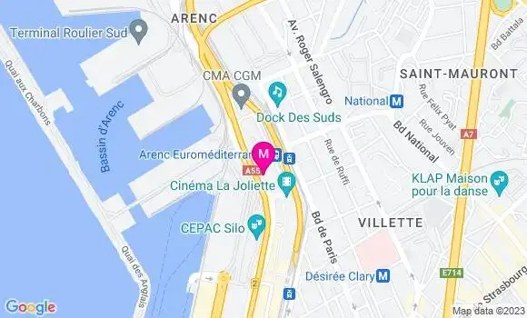 Localisation Dr Nathaly Eloise