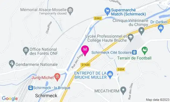 Localisation Dr Camille Jouault