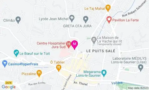 Localisation Dr Estelle Paysant