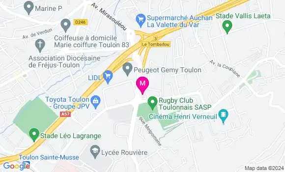 Localisation Dr Fabienne Plassart Liguoro