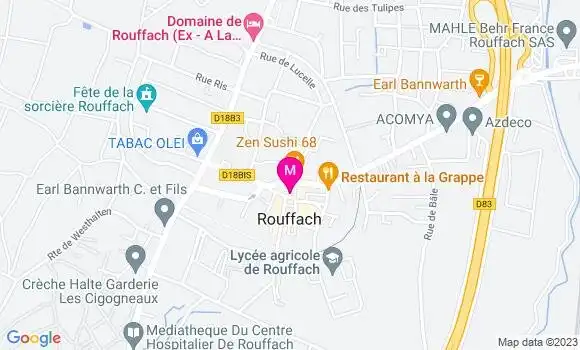 Localisation Dr Rabah Ould Feroukh