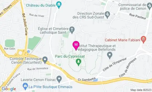 Localisation Dr Alain Chen Yen Su
