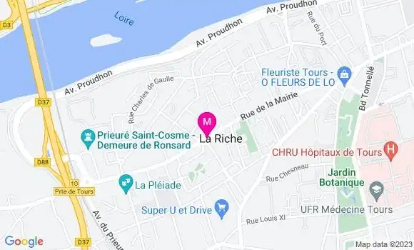 Localisation Dr Emmanuel Morinais