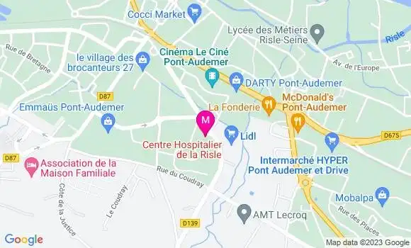 Localisation Dr Delphine Daage