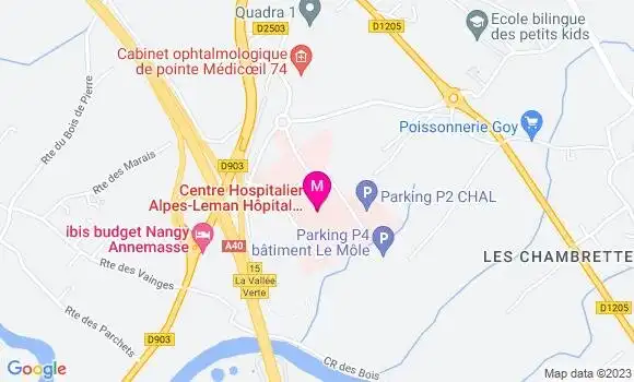 Localisation Dr Benjamin Viala