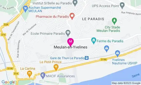 Localisation Dr Amina Mihoubi