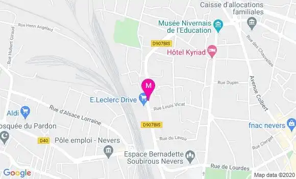 Localisation Dr Philippe Clement