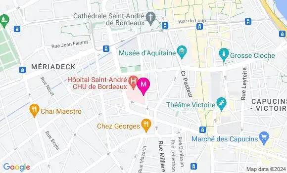Localisation Dr Margot Georget