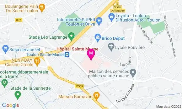 Localisation Dr Nicolas Naggara
