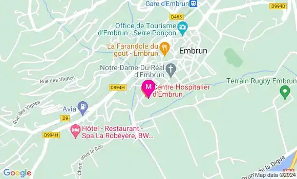 Localisation Dr Laurence Pigeyre