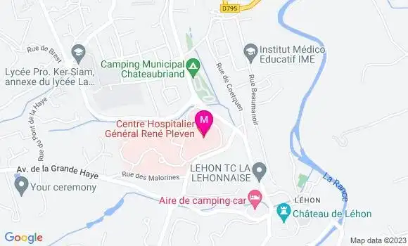 Localisation Dr Morgane Hamouric