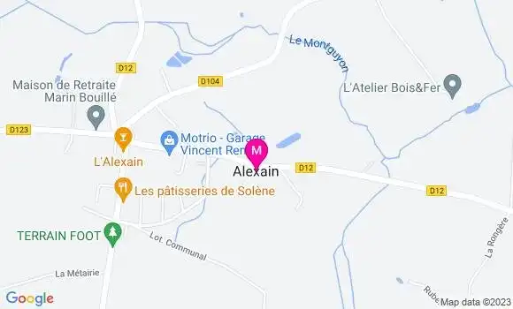 Localisation Dr Emmanuel Rebillard