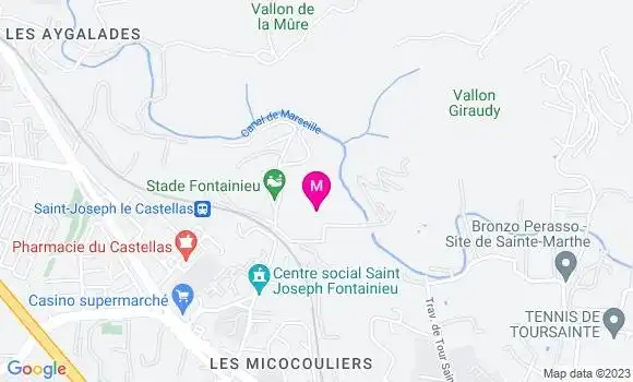 Localisation Dr Christophe Cutarella