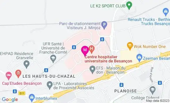 Localisation Dr Fiona Sakek