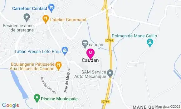 Localisation Dr Laura Gay