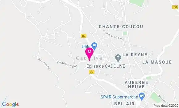 Localisation Dr Yves Dray