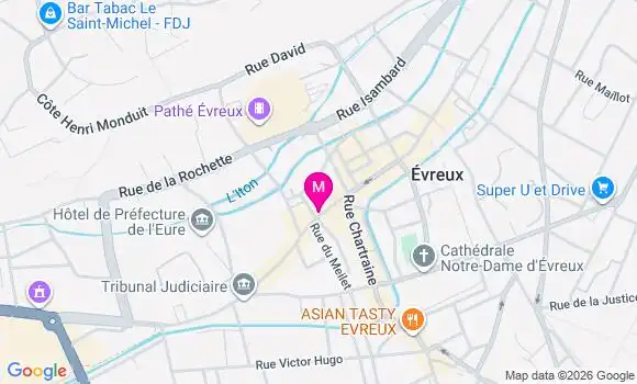 Localisation Dr Emilie Budzar Bram