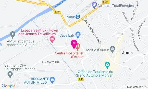 Localisation Dr Constantin Kabore